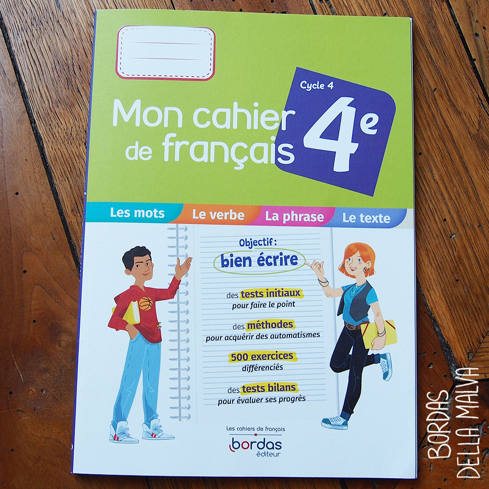 Mon Cahier De Francais 4eme Bordas Eleonore Della Malva • Illustratrice » Blog Archive » Bordas / Mon cahier  de français 4e